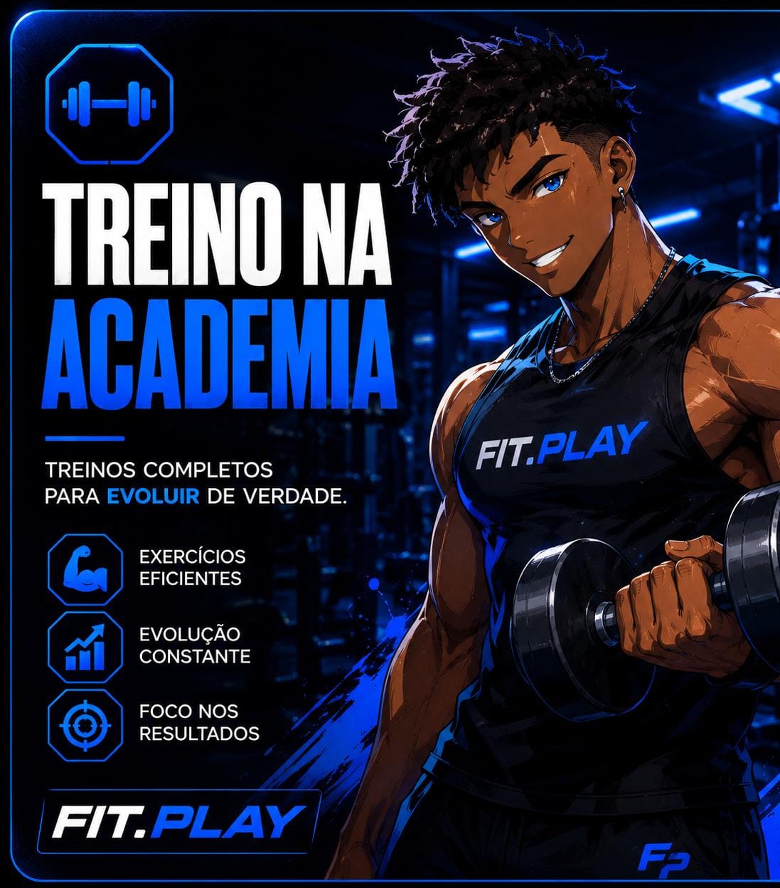Treine na academia